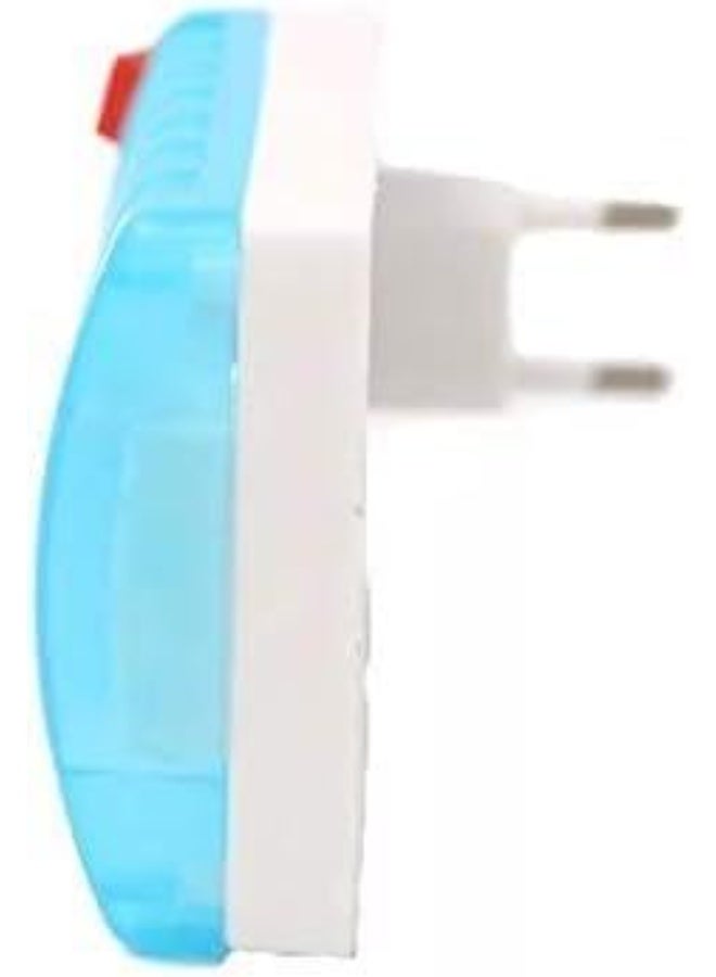 Mosquito zapper, electric UV light insect killer, indoor electric mosquito trap with compact design and LED light, mosquito control plug and mosquito lamp for home use - Image 2