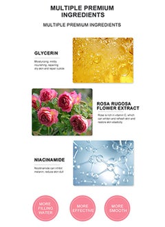 APPTI 5-Piece Rose Hand Cream Repair Facial Mask, Hand SPA, Exfoliating Hand Facial Mask  - Image 3