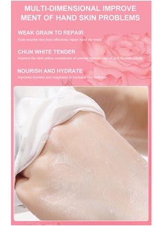 APPTI 5-Piece Rose Hand Cream Repair Facial Mask, Hand SPA, Exfoliating Hand Facial Mask  - Image 4