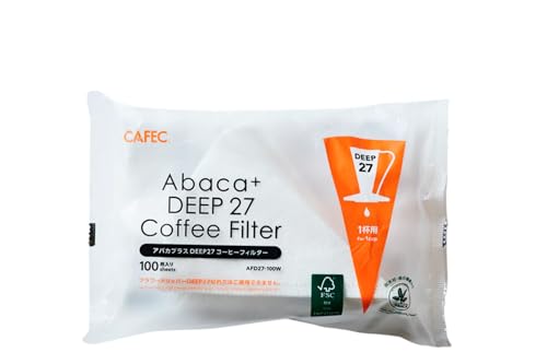 CAFEC Pour-Over Flower Dripper DEEP 27 Black | FDD-27CB - Image 2