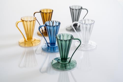 CAFEC Pour-Over Flower Dripper DEEP 27 Black | FDD-27CB - Image 3