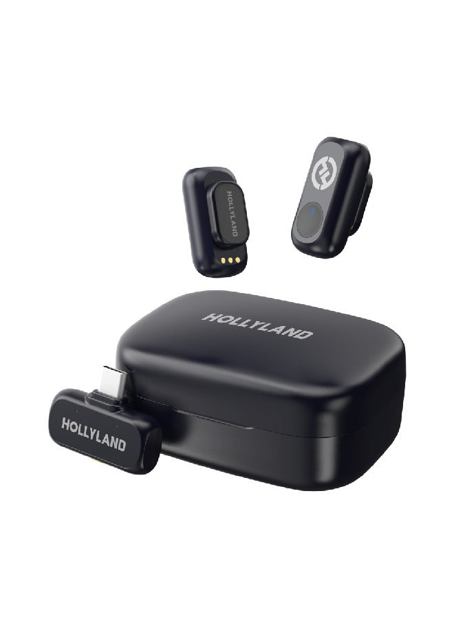 هولي لاند Lark A1 Wireless Lavalier Microphone Duo (USB-C version) Lark A1 black - Image 1