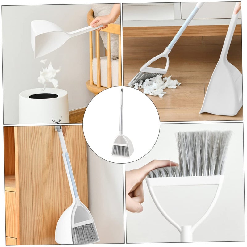 Mini Broom And Dustpan Set For Kids Durable Lightweight Cleaning Tools For Home Playroom - Image 4