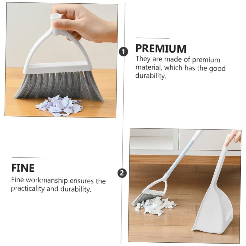 Mini Broom And Dustpan Set For Kids Durable Lightweight Cleaning Tools For Home Playroom - Image 5
