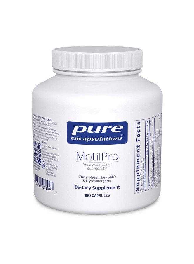 Pure Encapsulations MotilPro | Hypoallergenic Dietary Supplement to Promote Healthy Gut Motility* | 180 Capsules - Image 1