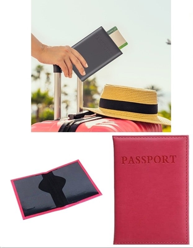 Boldy Passport Cover - Passport Wallet - Passport Protection Case - Passport Protector - Passport Holder - Travel Wallet 1 Piece  - Image 1