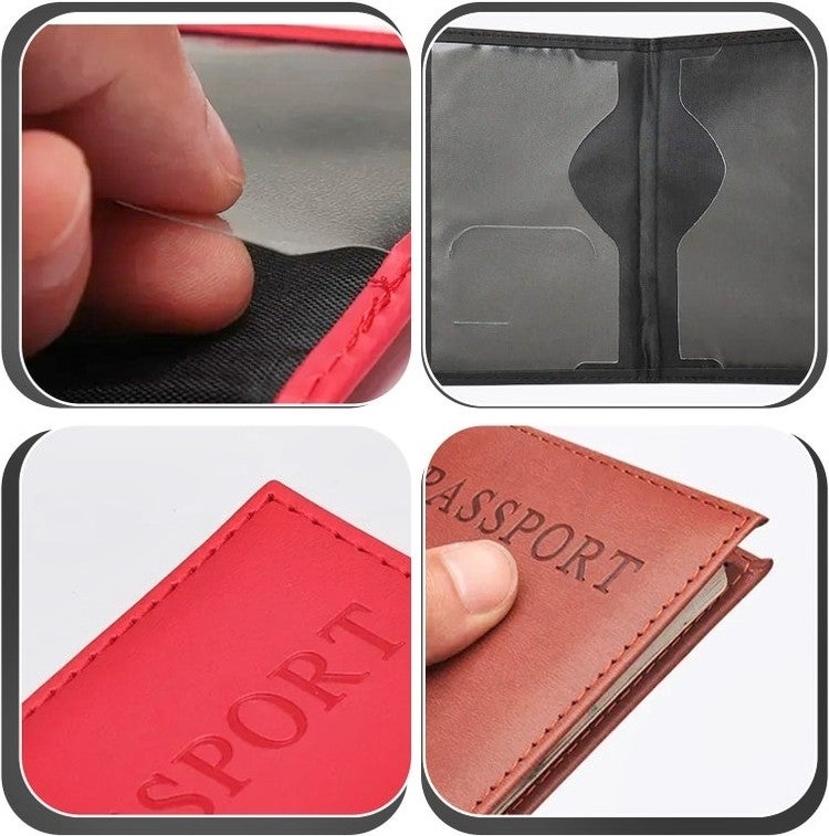 Boldy Passport Cover - Passport Wallet - Passport Protection Case - Passport Protector - Passport Holder - Travel Wallet 1 Piece  - Image 2