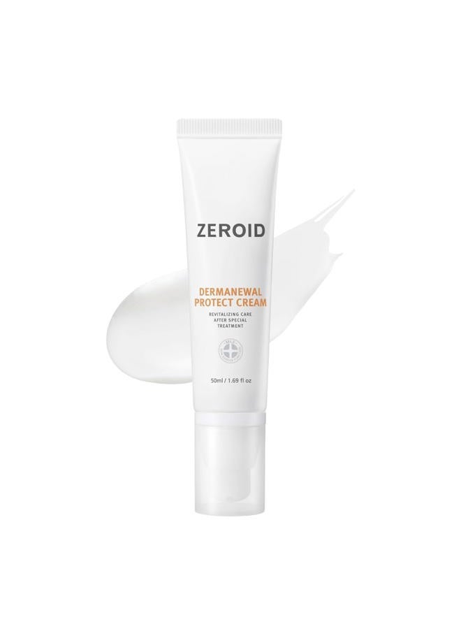 ZEROID Dermanewal Protect Cream Revitalizing Care After Special Treatment (50 mL) - Image 1