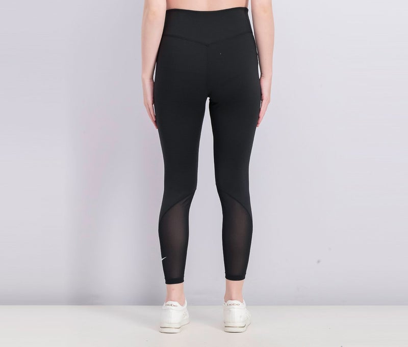 Nike Women Pull on Plain Leggings, Black - Image 3