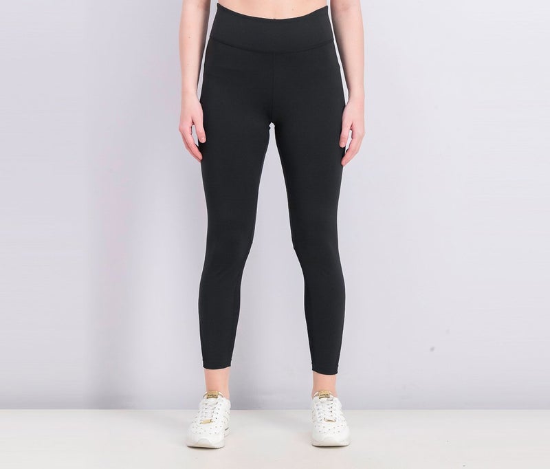 Nike Women Pull on Plain Leggings, Black - Image 1
