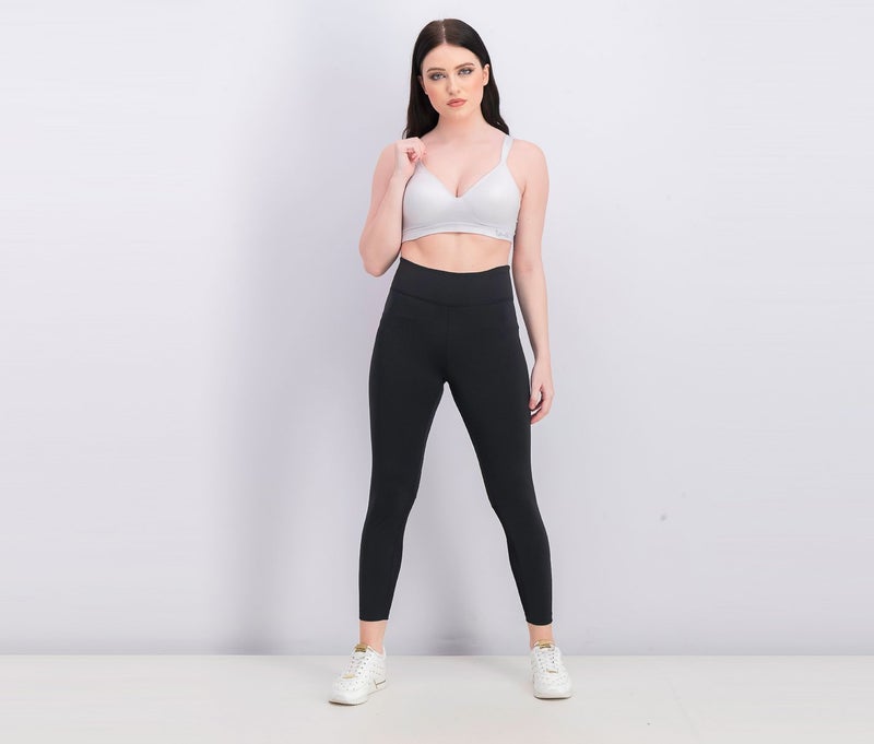 Nike Women Pull on Plain Leggings, Black - Image 2