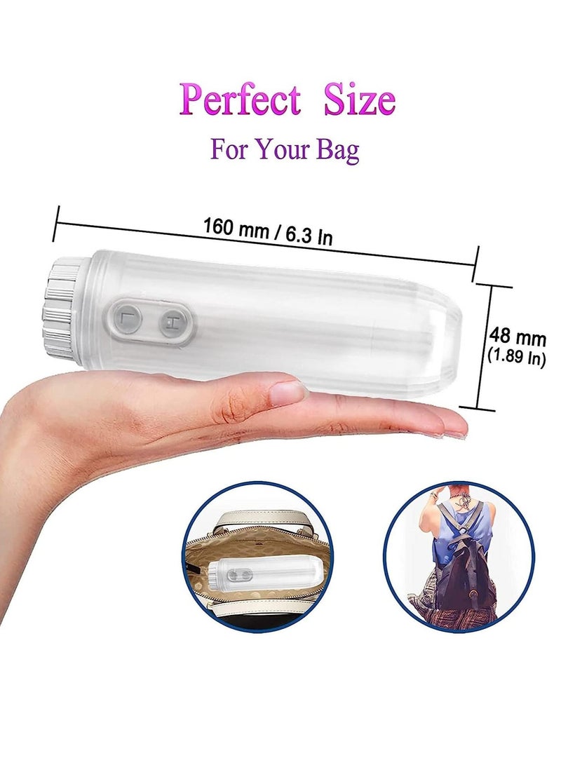 Handheld Personal Electric Sitz Bath Sprayer with 2 Levels of Water Pressure for Personal Hygiene Cleaning and Outdoor Travel (White)  - Image 2