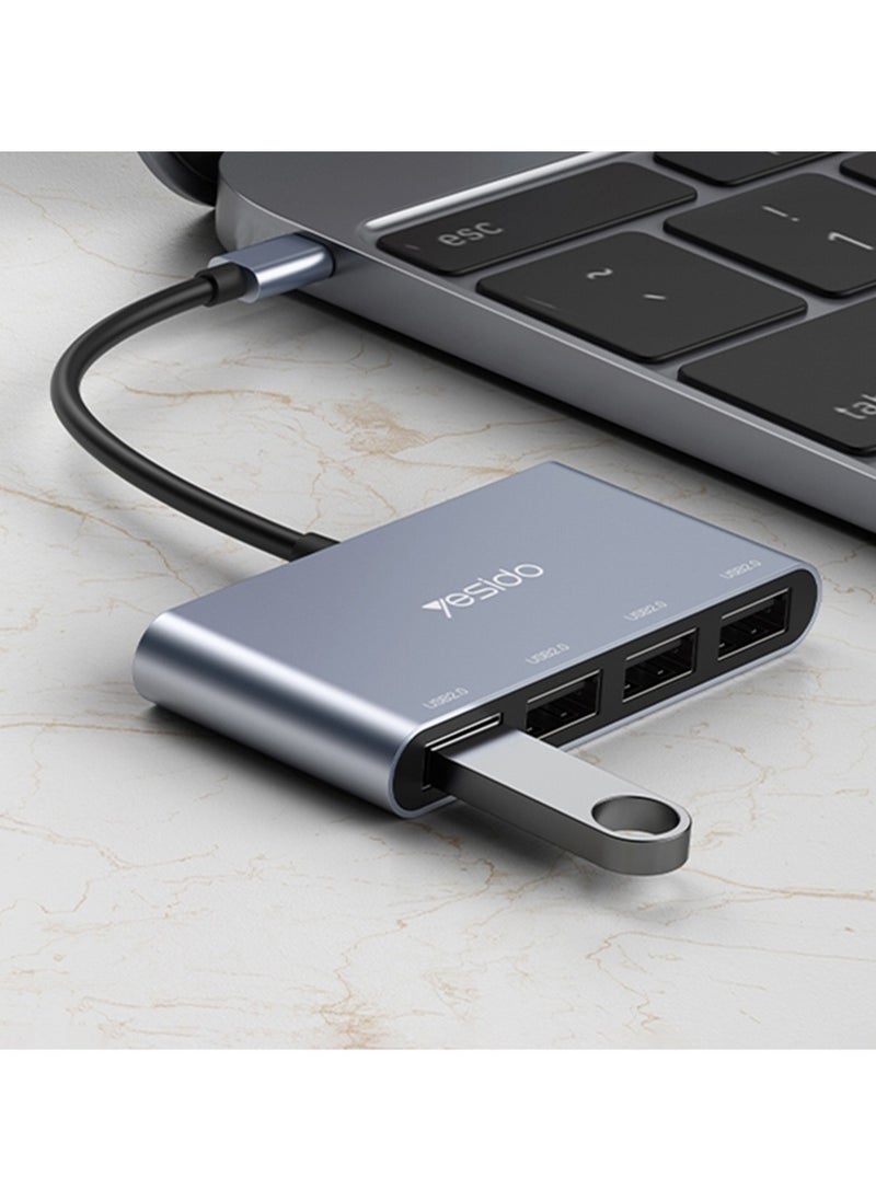 Yesido Type C 2.0 High Speed Hub Splitter  - Image 4