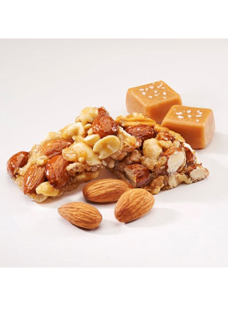 HoneyBar HoneyBar Almond Salted Caramel Snack Bars – 5 x 40g | 7g Protein, Gluten-Free, Halal, Vegetarian, Low Sodium, Non-GMO, Healthy Snack  - Image 5