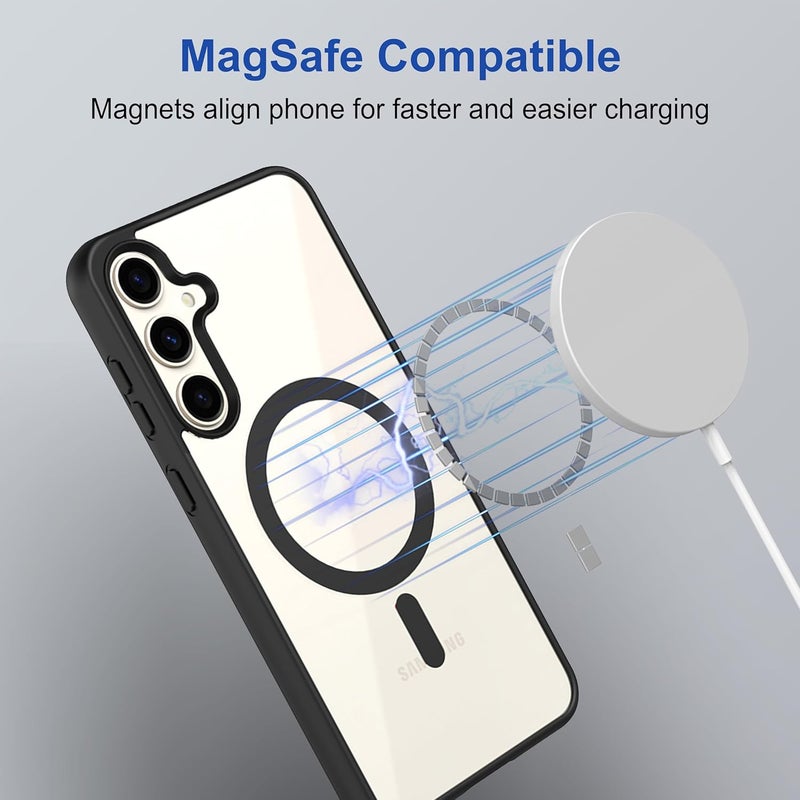 ZAPCASE Back Case Cover for Samsung Galaxy S24 5G | Compatible for Samsung Galaxy S24 5G Back Cover | Scratch-Resistant Back Cover | Black - Image 5