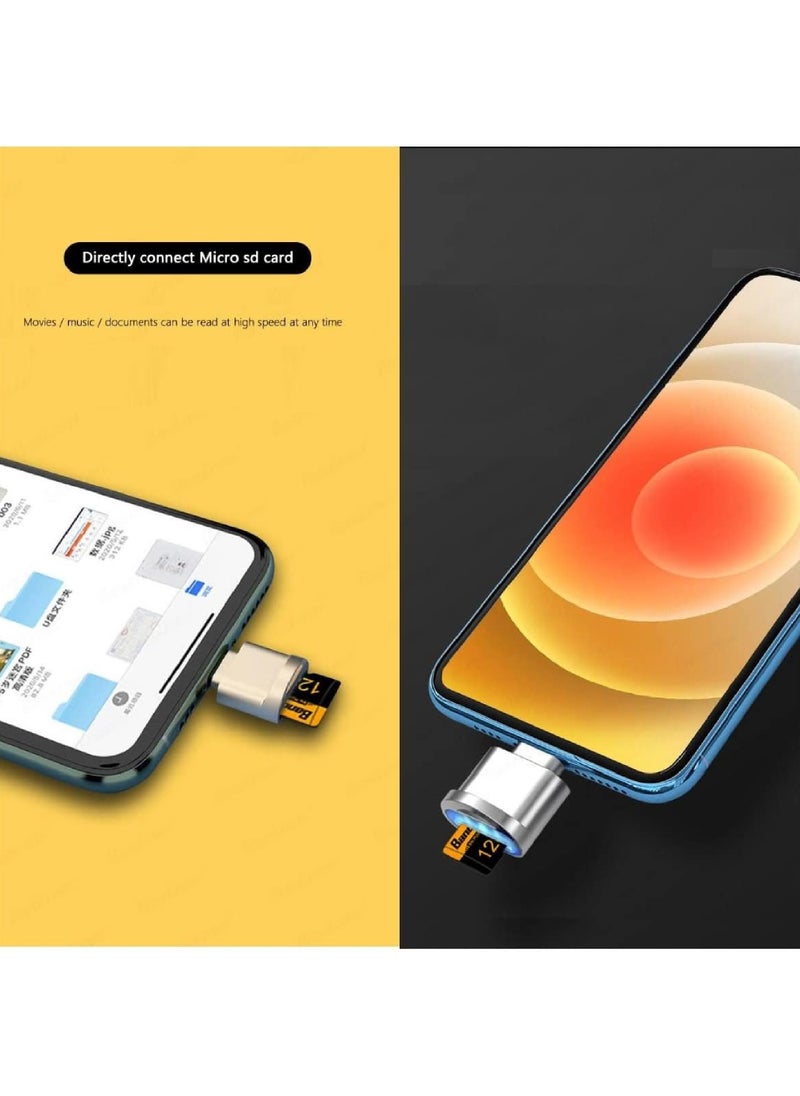 Rock Pow - Apple MFi Certified Lightning to Micro SD Card Reader for iPhone iPad - Supports iOS 13 exFAT & FAT32 - Image 1