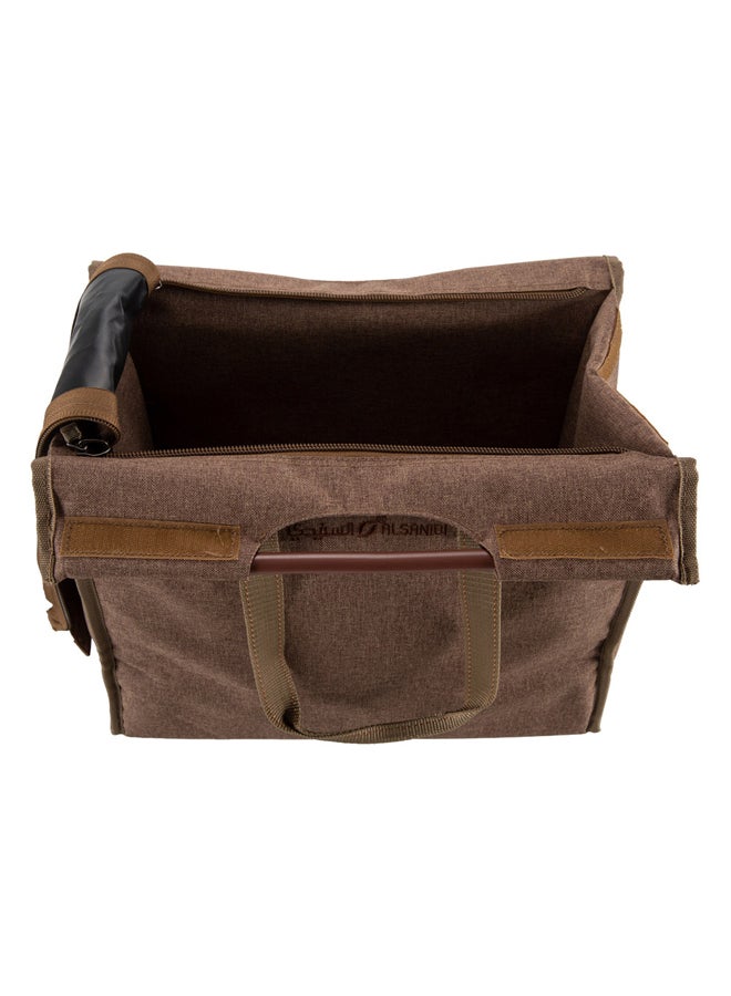 السنيدي شنطة ترامس معزولة للتنزه والرحلات، شنطة زمزميات، عودي، مقاس 45*38*21سم - Image 4