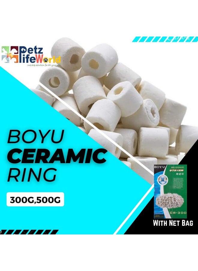 VAYINATO Boyu Ceramic Rings Filter Media for Efficient Biological Filtration in Aquarium Fish Tank (CR-500 (500G))  - Image 3