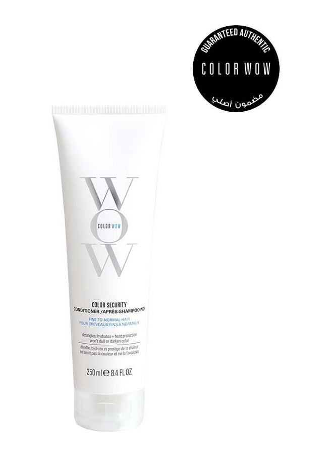 Color Wow Color Security Conditioner For Fine-to-Normal Colour-Treated Hair. No dulling , darkening conditioning agents. Keeps colour fresh, leaves hair silky + supple, 250ml - Image 1