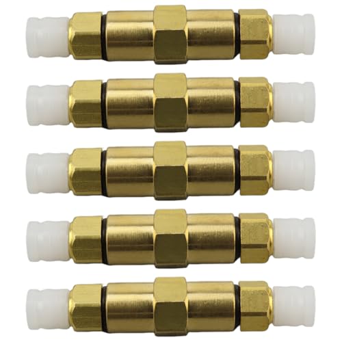 Bomunik 5PCS Compressed Air Pipe Connector Air Damping Trachea Joint 19952023 For MercedesBenz X218 C219 C216 W205 W211 W212 W213 C238 C253 W166 C292 OE 0003270169 5PCSTracheal Nozzle - Image 1