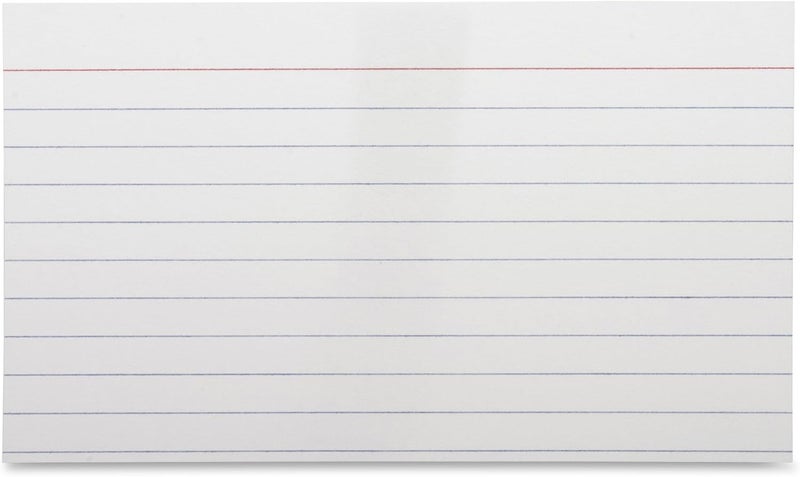 Business Source Paper Pads Index Card, 3"x5" (65259) - Image 4