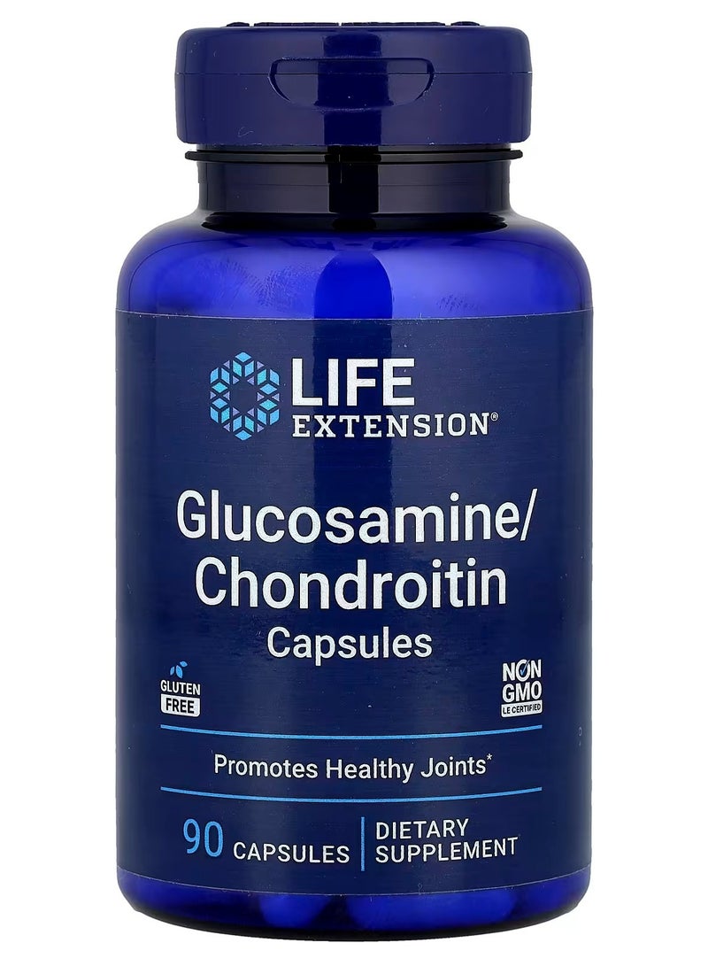 لايف إكستنشن، جلوكوزامين/كوندرويتين، 90 كبسولة - Image 1