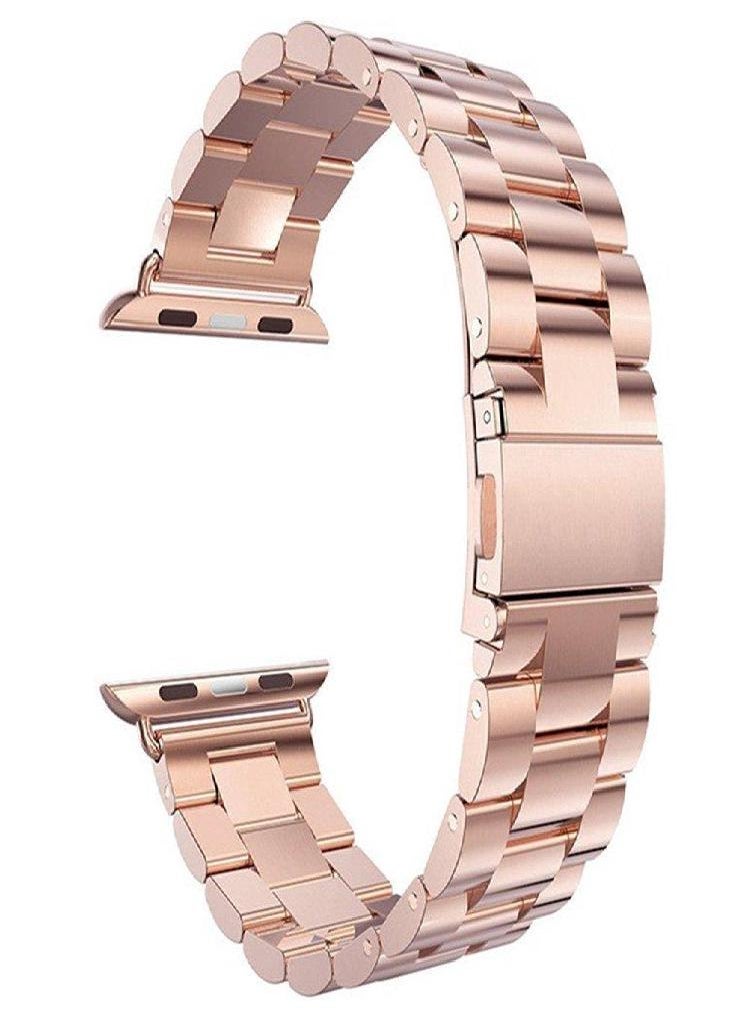 Eckek - Metal Strap For Apple Watch Ultra 49mm 8 7 45mm 41mm Stainless Steel Smart Watch Wristband For Iwatch 6 5 4 3 2 1 SE 44mm 42mm 40mm 38mm Watchband - Image 1