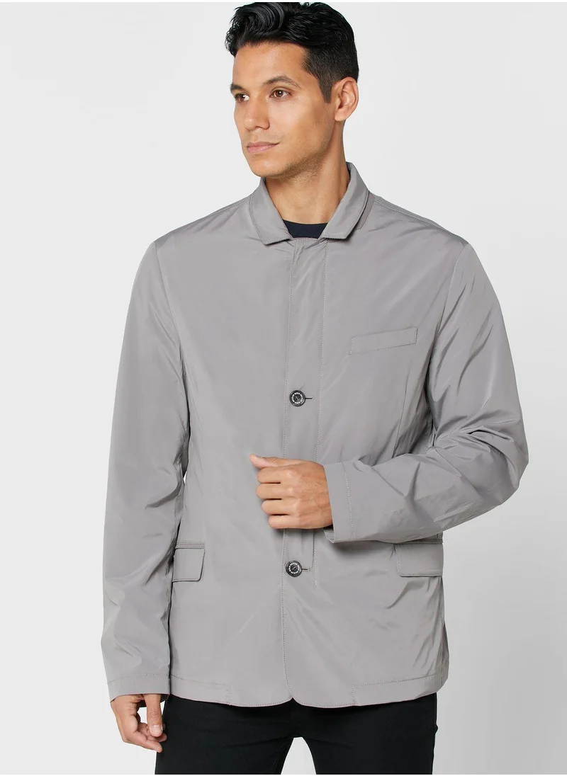 Boris Becker Grey Micro Jacket