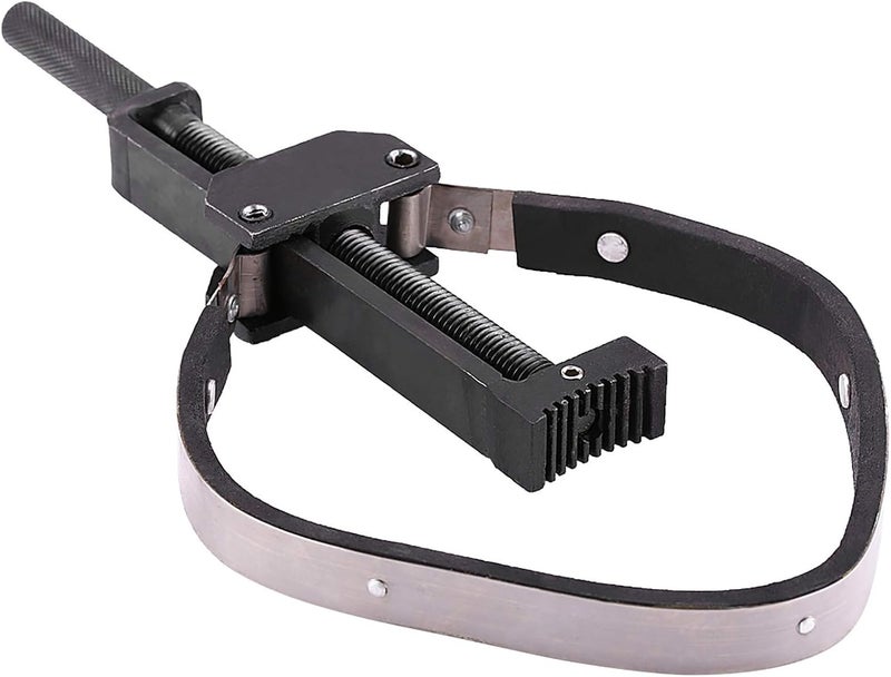 GLOGLOW Flywheel Holder Pulley Adjustable Tool, Metal Durable Sprocket Wrench for Motorcycle Auto Maintenance - Image 1