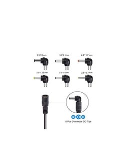 Lucky Sky Lucky Sky 1PC Universal 3V 4.5V 5V 6V 7.5V 9V 12V USB Port: 5V 2A AC Adapter Switching Power Supply Charger PSU with 8 Selectable Adaptor Tips for 3V-12V Household Electronics and LED Strip.  - Image 2
