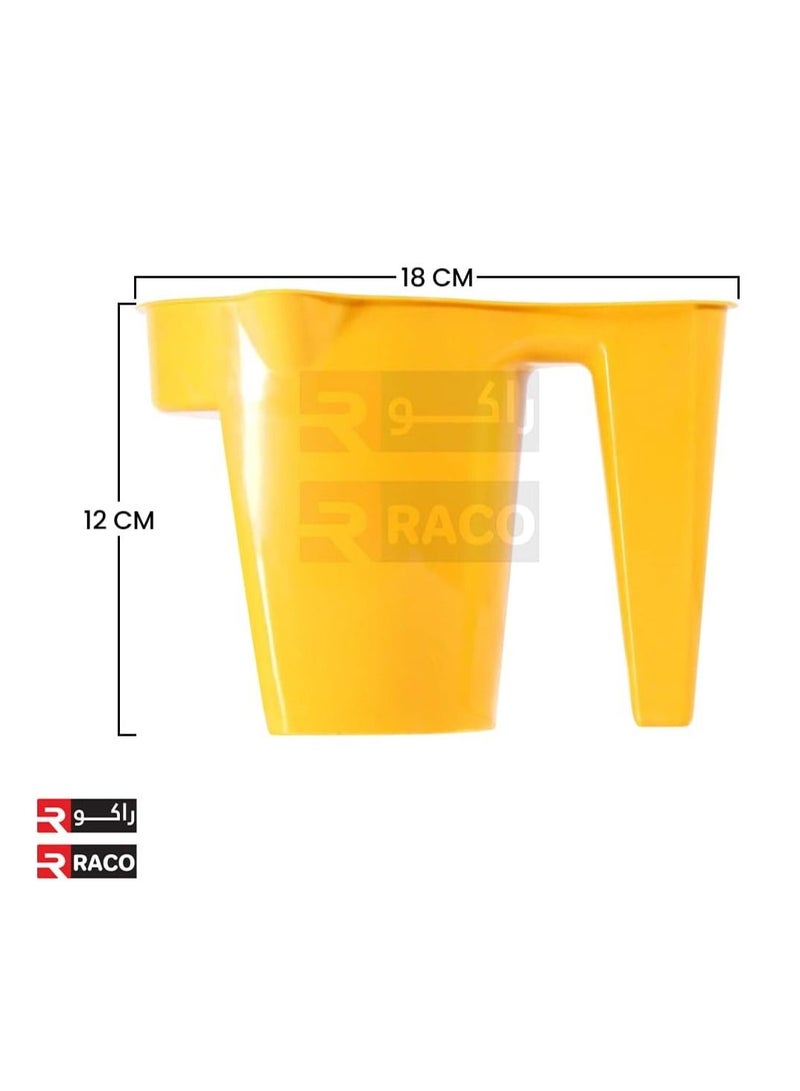 RACO Raco Paint Trim and Detail Cup Handy Tray with Brush Holder for Small Projects and Crafts, Easy Trim Work and Base Board Painting, Solvent-Resistant  - Image 2