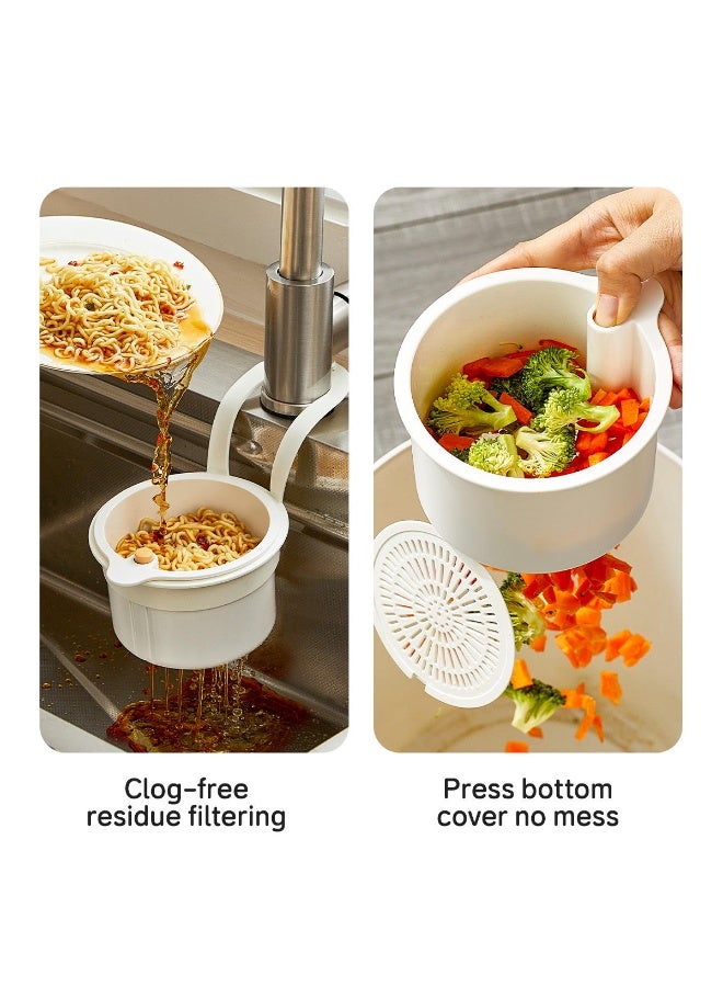 Hanging Sink Drain Basket - Kitchen Food Residue Filter Basket - Image 2