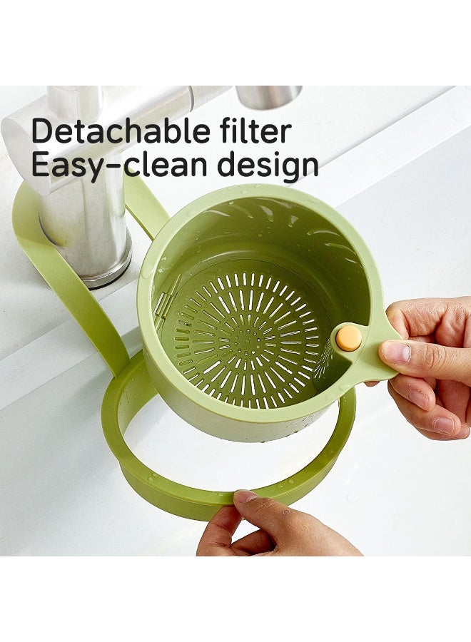 Hanging Sink Drain Basket - Kitchen Food Residue Filter Basket - Image 4
