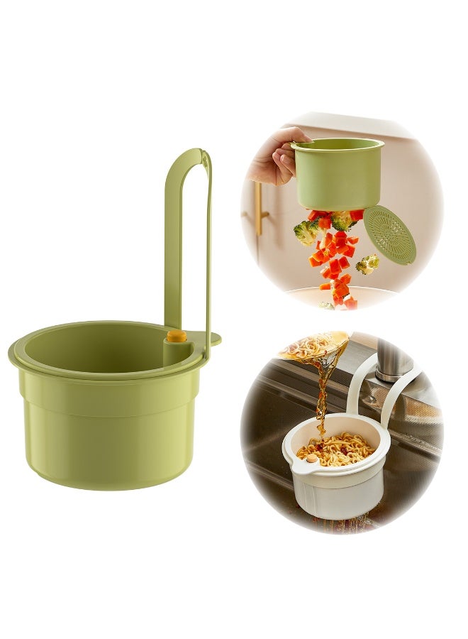 Hanging Sink Drain Basket - Kitchen Food Residue Filter Basket - Image 1