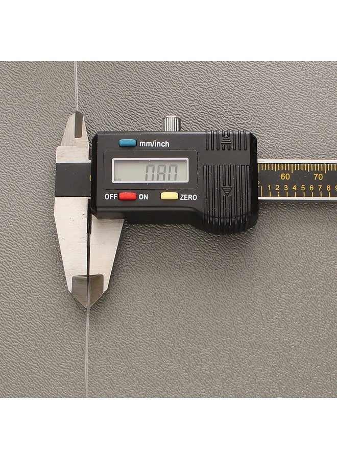 ستريتش ماجيك سلك الخرز والمجوهرات قوي وقابل للتمدد وسهل العقد لون شفاف 0.8 مم قطر 25 متر (82 قدم) بكرة سلسلة مرنة لصنع مجوهرات مطرزة - Image 3