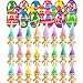 Holydeck 24 PCS Prefilled Easter Eggs with Mini Toys Inside Vintage Lucky Dolls Action Figures for Kids Boys Girls Easter Basket Stuffers Party Favors Easter Egg Fillers Hunt - Image 2