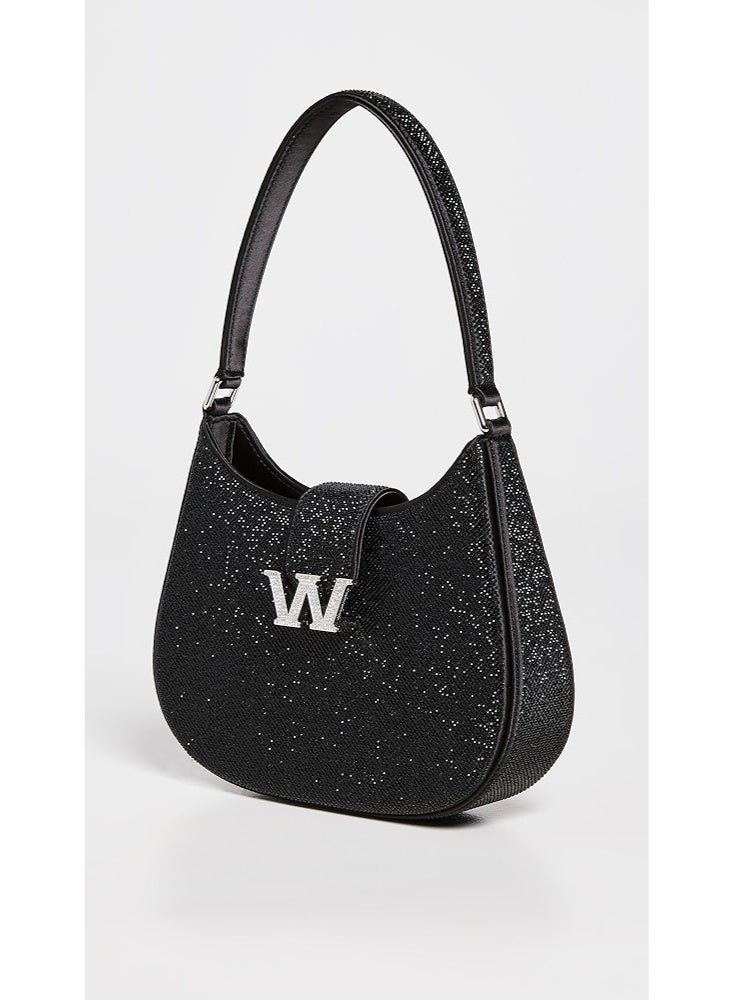 ALEXANDER WANG full rhinestone bag, all-rhinestone underarm bag - Image 4