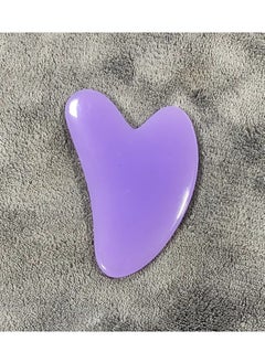 ORiTi Heart Shaped Gua Sha Board Resin Body Massager for Wrinkle Removal andSkin Care - Green  - Image 3