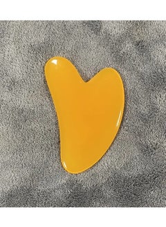 ORiTi Heart Shaped Gua Sha Board Resin Body Massager for Wrinkle Removal andSkin Care - Green  - Image 2
