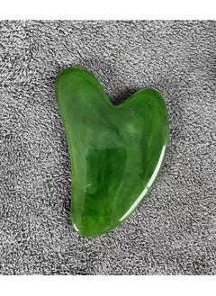 ORiTi Heart Shaped Gua Sha Board Resin Body Massager for Wrinkle Removal andSkin Care - Green  - Image 1