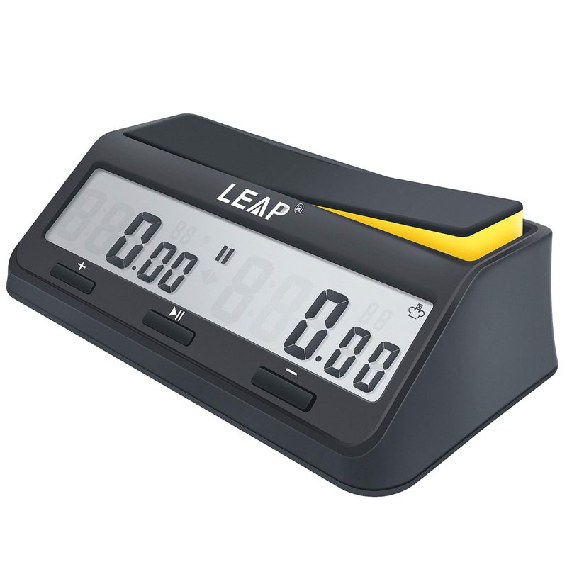 LEAP Chess Clock Digital Timer Advanced for Game and Chess Timer with Bonus & Delay Count Down up Alarm - Image 1