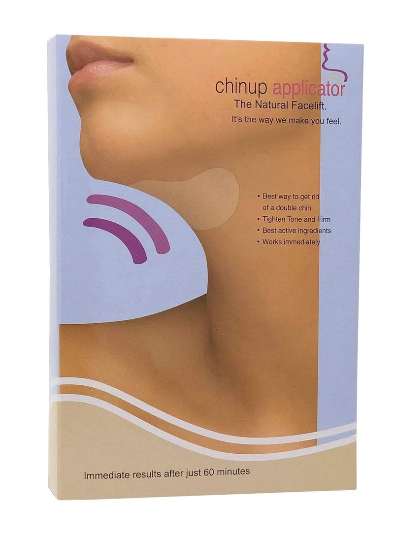 lipo applicator Ultimate Chin up Applicator, Face Wrap. It Works for Double Chin Reduction, Chin & Neck Slim, Shape and Firming. Box 5 Wraps (Masks)  - Image 1