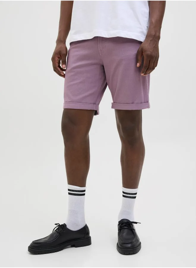 جاك اند جونز Jack & Jones Mid Rise Regular Fit Shorts
