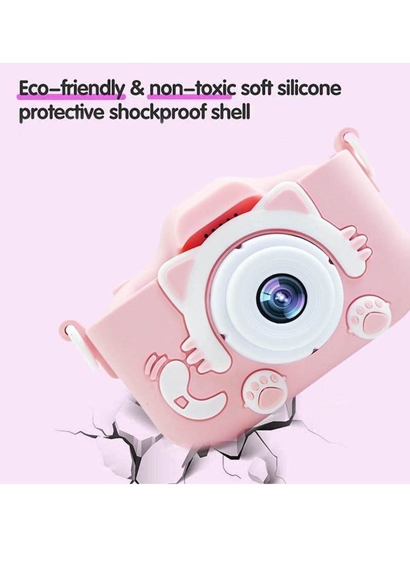 Beauenty Kids Toy Digital Camera, 2021 Upgrade 1080P Dual Camera 2.0 Inches Screen 20MP HD Video Camcorder with 【 32 GB Memory Card 】 Gifts for Child Boys Girls, Best Birthday Gift Games Toy  - Image 4