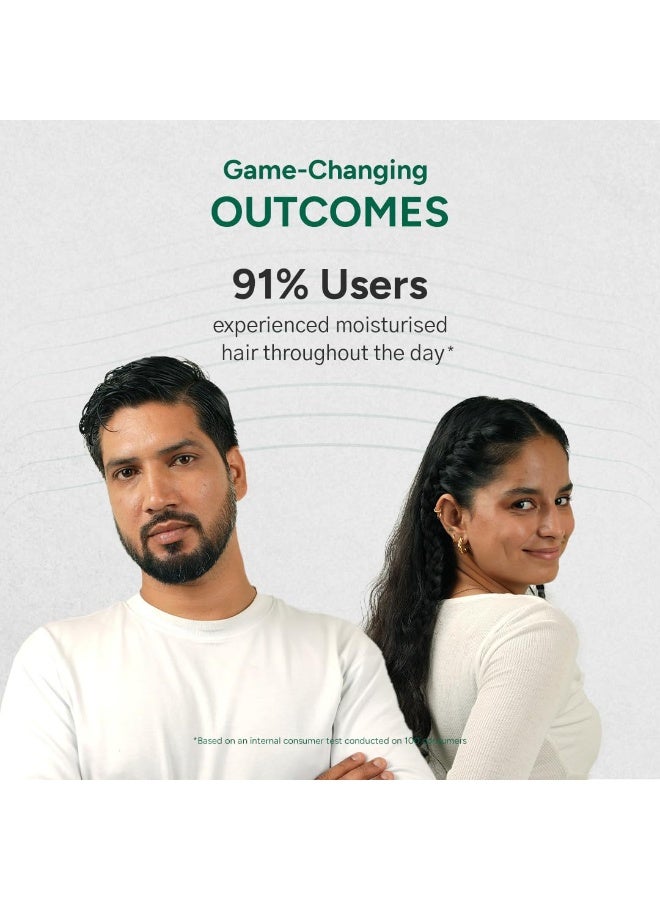 Arata Styling Hair Cream | For All Hair Types |Reduces Frizz & Tames Flyaways | Adds Soft Hold and Control to Short Hair | No Sulphate,Paraben,Silicone | 50ml - Image 2