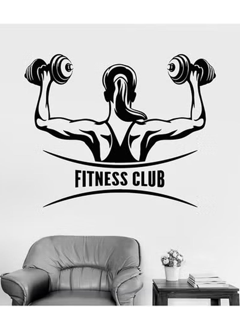 URBANTRANDS Fitness Club WallSticker 