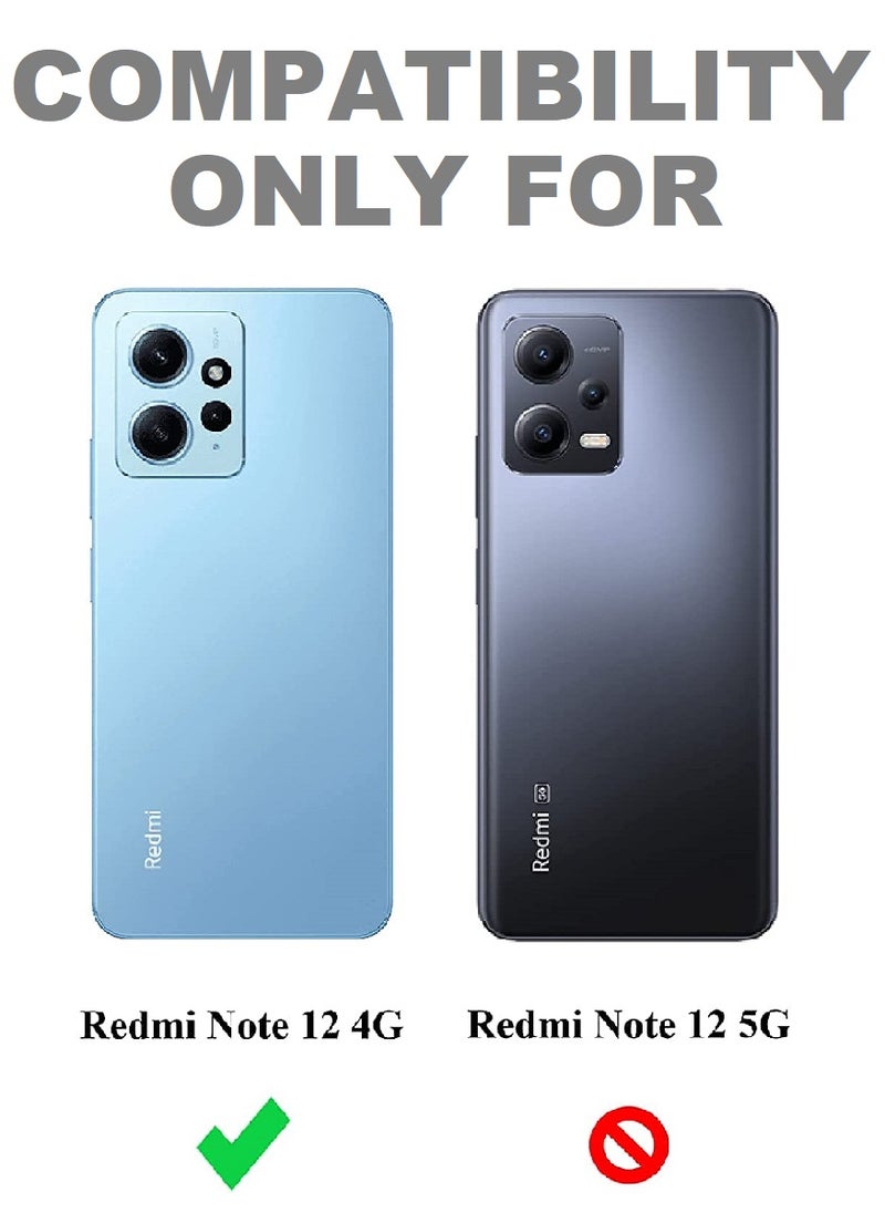 Super Tempered Glass Screen Protector Anti-Spy Privacy Designed For Xiaomi Redmi Note 12 4G Full Screen Coverage And Bubble Free - Image 3