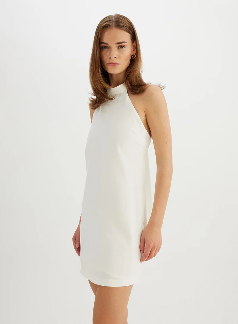 DeFacto Halter Neck Dress