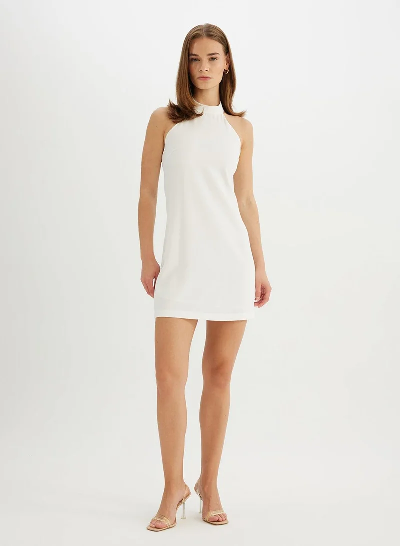 DeFacto Halter Neck Dress