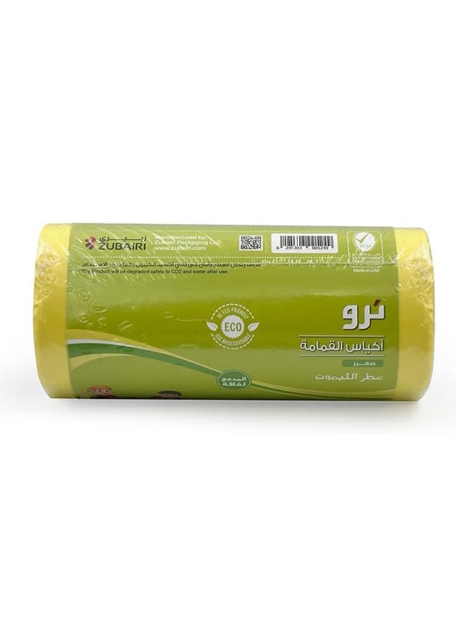 Tru Lemon Scented Garbage Bags Roll 54x60cm 10Gallon 30pc  - Image 3